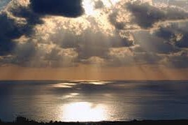 Il Sole dietro le nubi