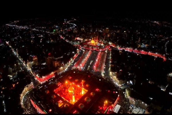 Arbain di maqam suci Husaini +Gambar & video