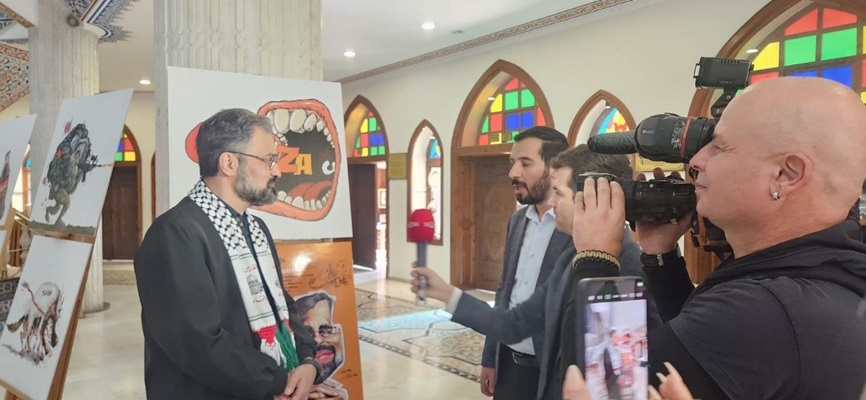 Kartun Iran di Ankara menentang