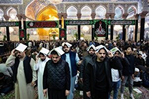 Suasana makam Penghulu Syahid (a.s.) pada malam pertama Qadar