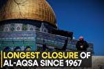 Al-Azhar e Parlamento Árabe Condenam o Encerramento Israelense da Mesquita Al-Aqsa