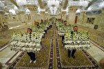 Santuário do Imam Ali(AS) Limpo e Decorado com Flores na Véspera do Eid