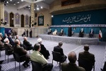 mam Khamenei reuniu-se com participantes da Unidade Islâmica Conf. e gov. funcionários+fotos