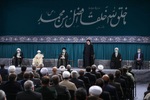 mam Khamenei reuniu-se com participantes da Unidade Islâmica Conf. e gov. funcionários+fotos