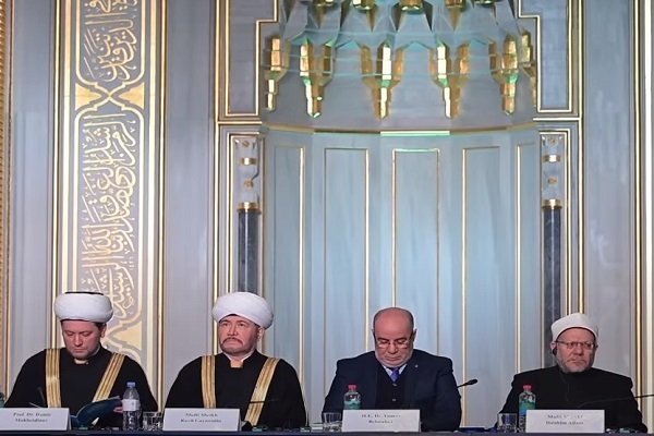 Поддержка Международного мусульманского форума в Москве за права Палестины