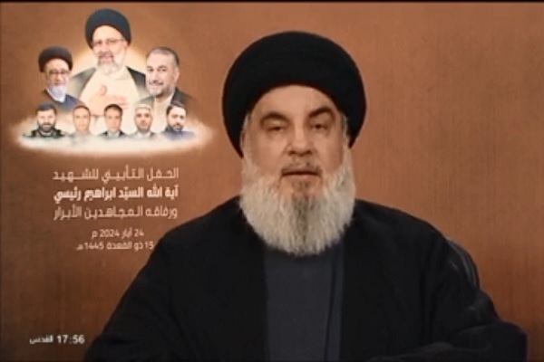 Сейд Хасан Насролла: Шахид Рэйси верил в сопротивление