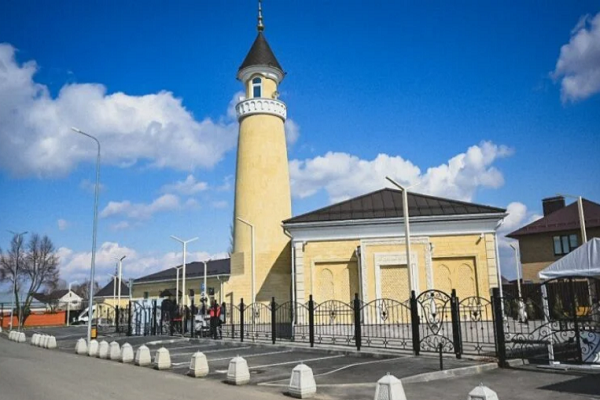 Открытие мечети с исторической и современной архитектурой в Татарстане