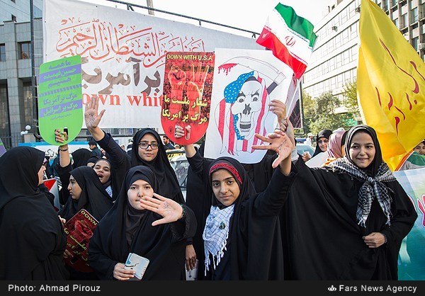 Nara za 'Mauti kwa Marekani' Zarindima Iran+PICHA