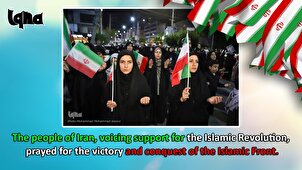 Wananchi wa Iran waomba dua ya ushindi wa wapiganaji wa Kiislamu