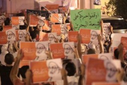 Bahreynliler Şeyh Kasım'a destek protestolarına devam etmekte