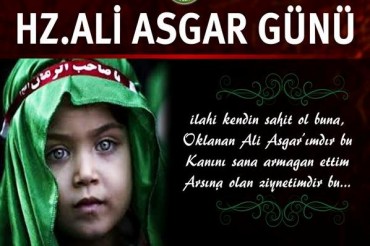 Hz.Ali Asgar Günü 7 Ekim Cuma Zeynebiye'de