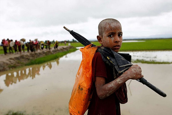 Beyaz Saray önünde Arakan protestosu