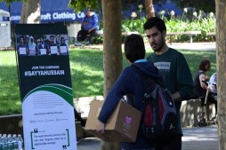 Amerika Berkeley'de 'Hüseyin (as)'in ismini haykır' kampanyası