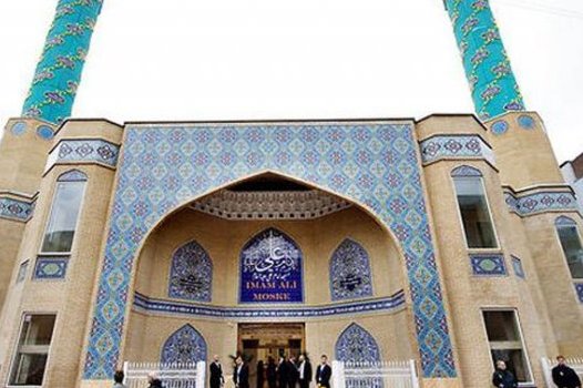 Stockholm'de cami yangını