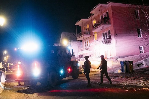 Kanada'da 6 Müslümanı öldüren Bissonnette hakim karşısında Kanada'da 6 Müslümanı öldüren Bissonnette hakim karşısında