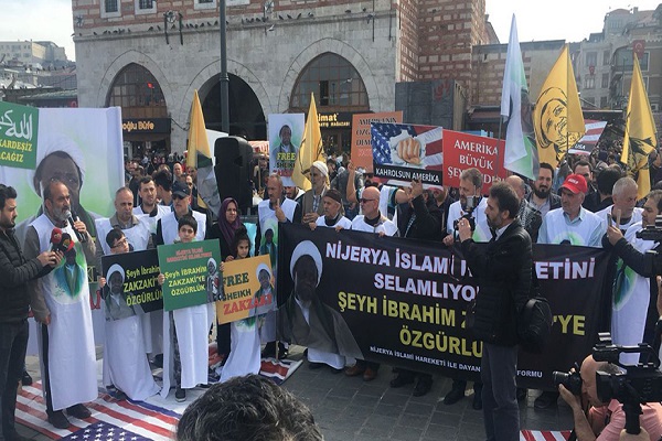 Birçok ülkede Şeyh Zakzaki ile dayanışma gösterisi