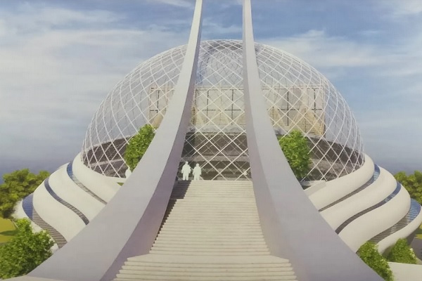 Babri Camii alternatif kompleksinin modern tasarımının sunumu gerçekleşti