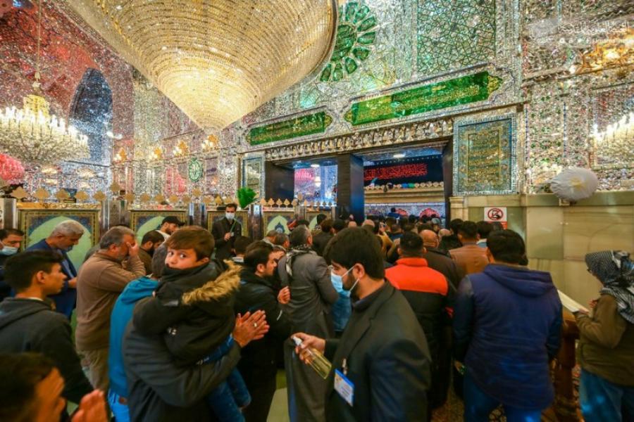 Hz Fatıma’nın şehadet yıldönümünde İmam Ali (as)Türbesinden kareler