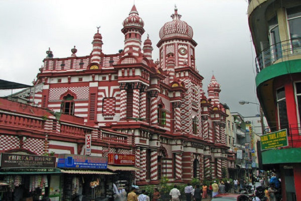Colombo Kızıl Camii; Sri Lanka'nın en özel turistik cazibe merkezi