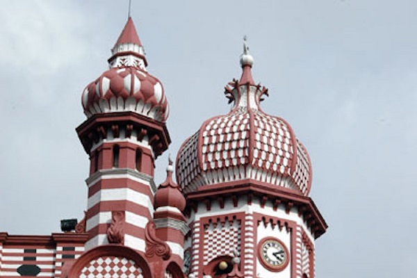 Colombo Kızıl Camii; Sri Lanka'nın en özel turistik cazibe merkezi