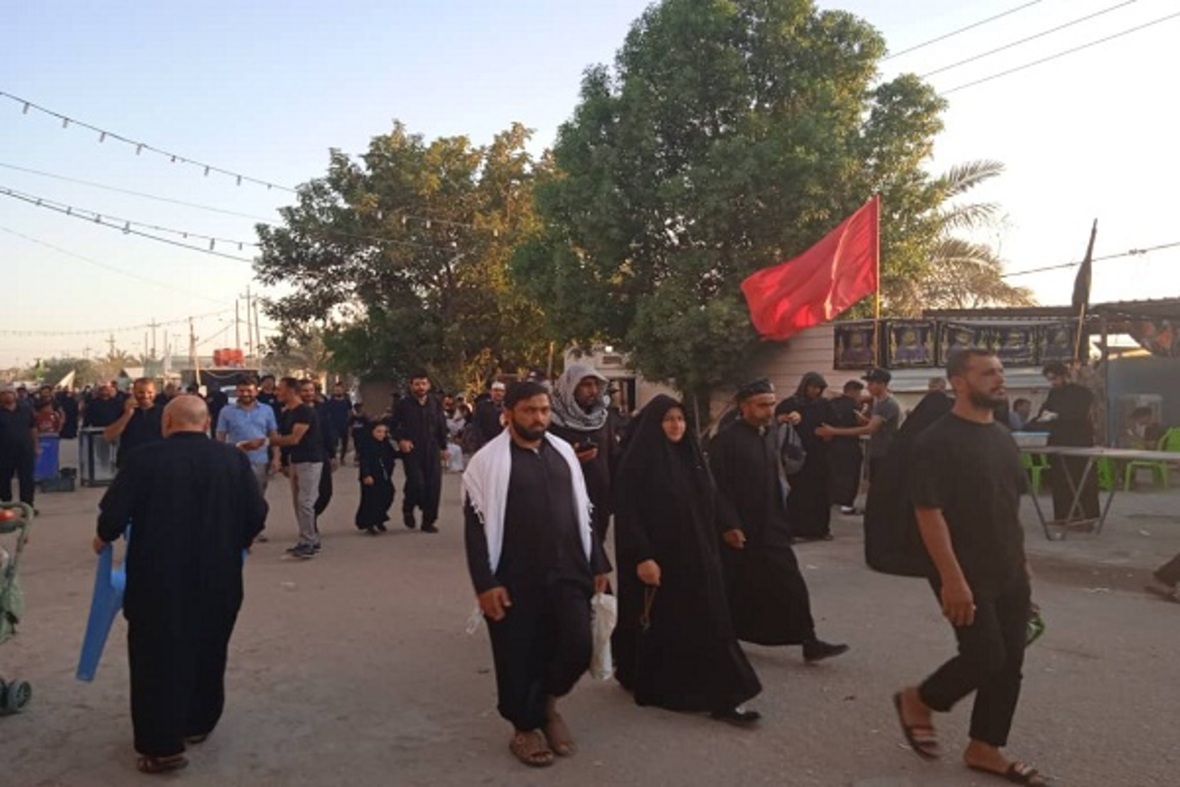 Erbain yürüyüşünde çocukların coşkusu