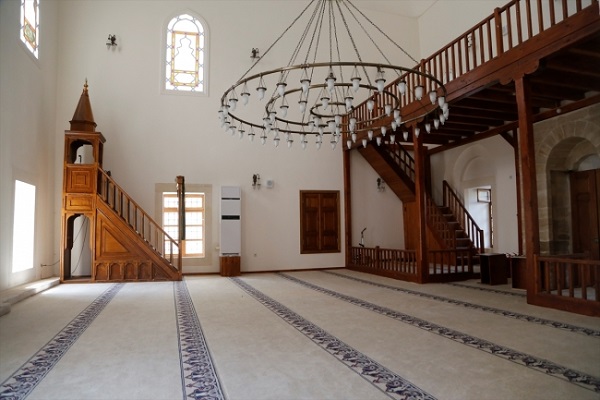 Tekirdağ'da restore edilen 523 yıllık cami ibadete açılacak