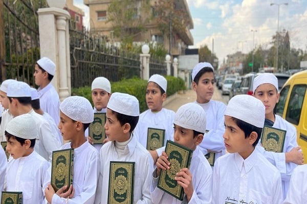 Filistinli hafızlar onurlandırıldı