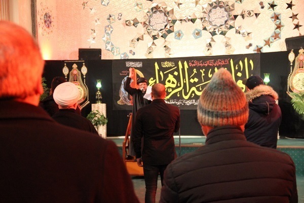 İngiltere’de Hz Fatıma’nın  (s.a) yas merasimi