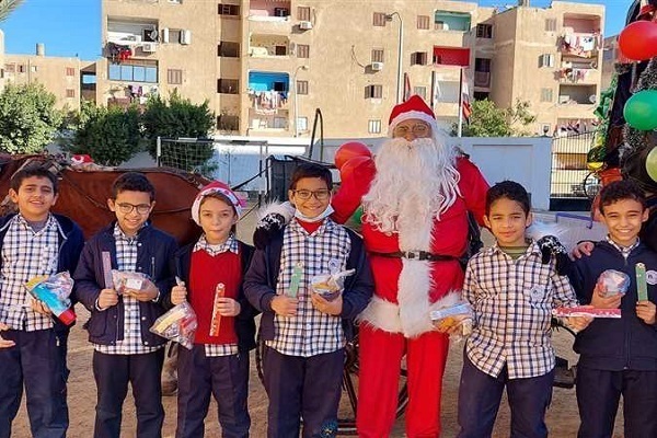 Mısır’da Kur’an-ı Kerim ve İncil okunarak Noel kutlaması