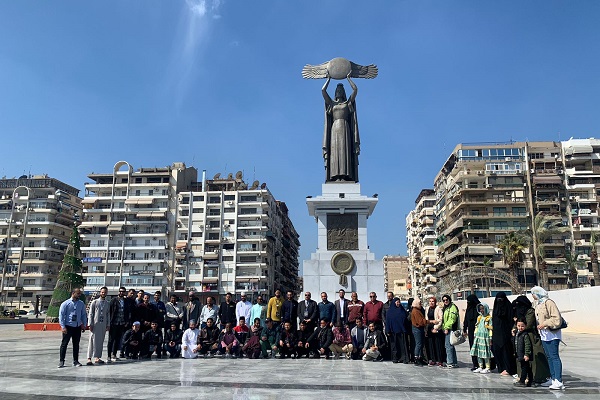Port Said Kur’an Yarışması'na katılanlar Mısır'ın turistik yerlerini ziyaret ediyor