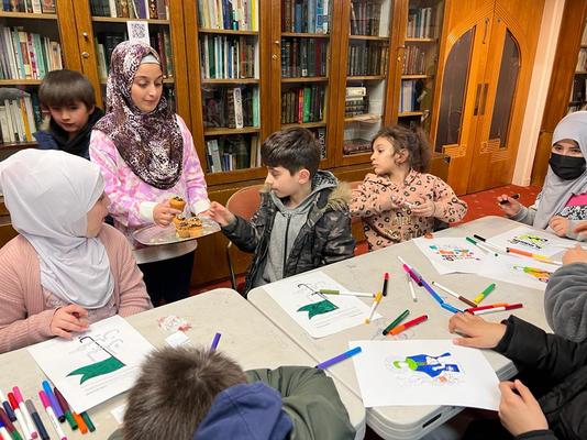 İngiltere'de sanat diliyle İmam Hüseyin'e (as) sevgi gösterisi