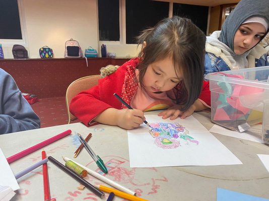 İngiltere'de sanat diliyle İmam Hüseyin'e (as) sevgi gösterisi