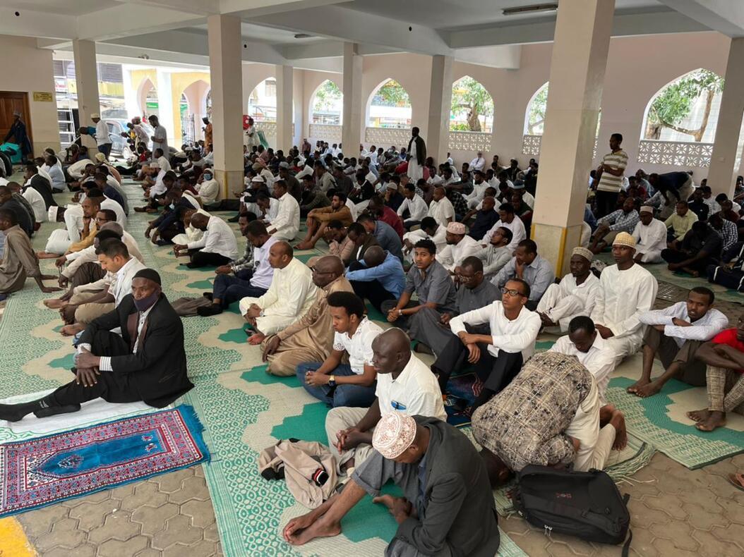 Nairobi'de Ramazan'ın ilk Cuma namazı