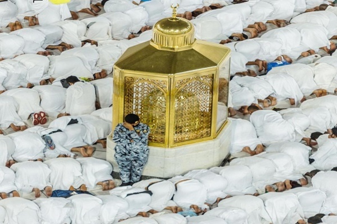 Ramazan Bayramı namazı Mescid-i Haram'da kılındı
