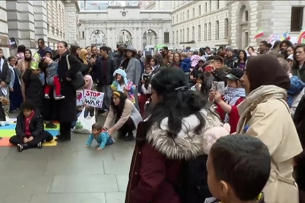 Dünya çapında Gazze ile dayanışma gösterileri düzenleniyor | video