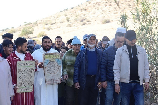 Faslı kâriler yağmur duası için toplandı | fotoğraf