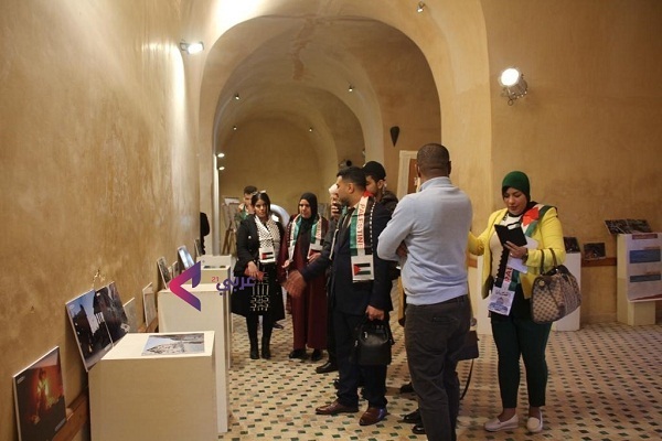 Fas’ta Filistinlilerle dayanışma amacıyla  bir sanat sergisi düzenlendi