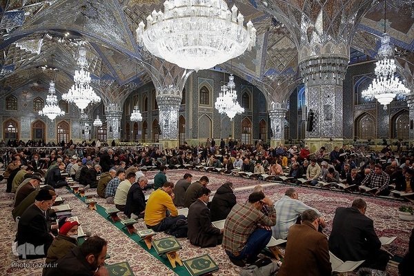 Ramazan ayı boyunca Meşhed'de Kur'an tilaveti | Fotoğraf