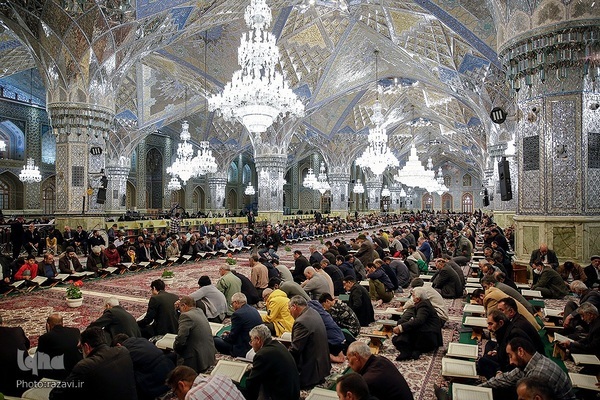 Ramazan ayı boyunca Meşhed'de Kur'an tilaveti | Fotoğraf