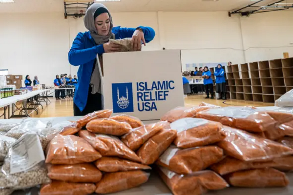 Amerika’da İslami Yardım Vakfının Ramazan yardımları