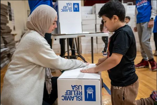 Amerika’da İslami Yardım Vakfının Ramazan yardımları