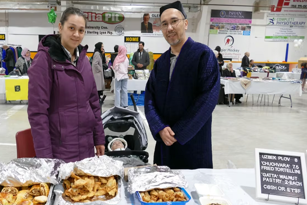 Kanada Winnipeg kentinde Ramazan Bayramı pazarı düzenlendi