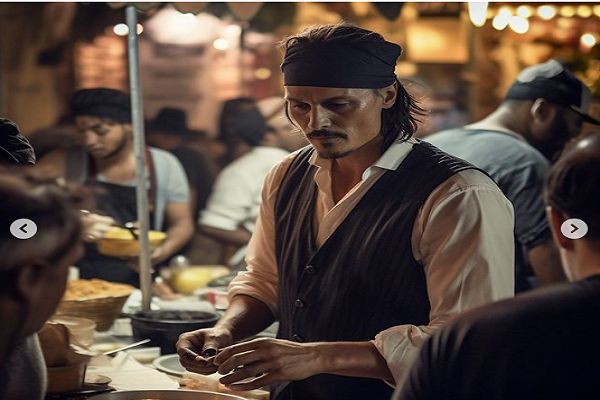 Cristiano Ronaldo ve Brad Pitt ile iftar hazırlığı | Fotoğraf