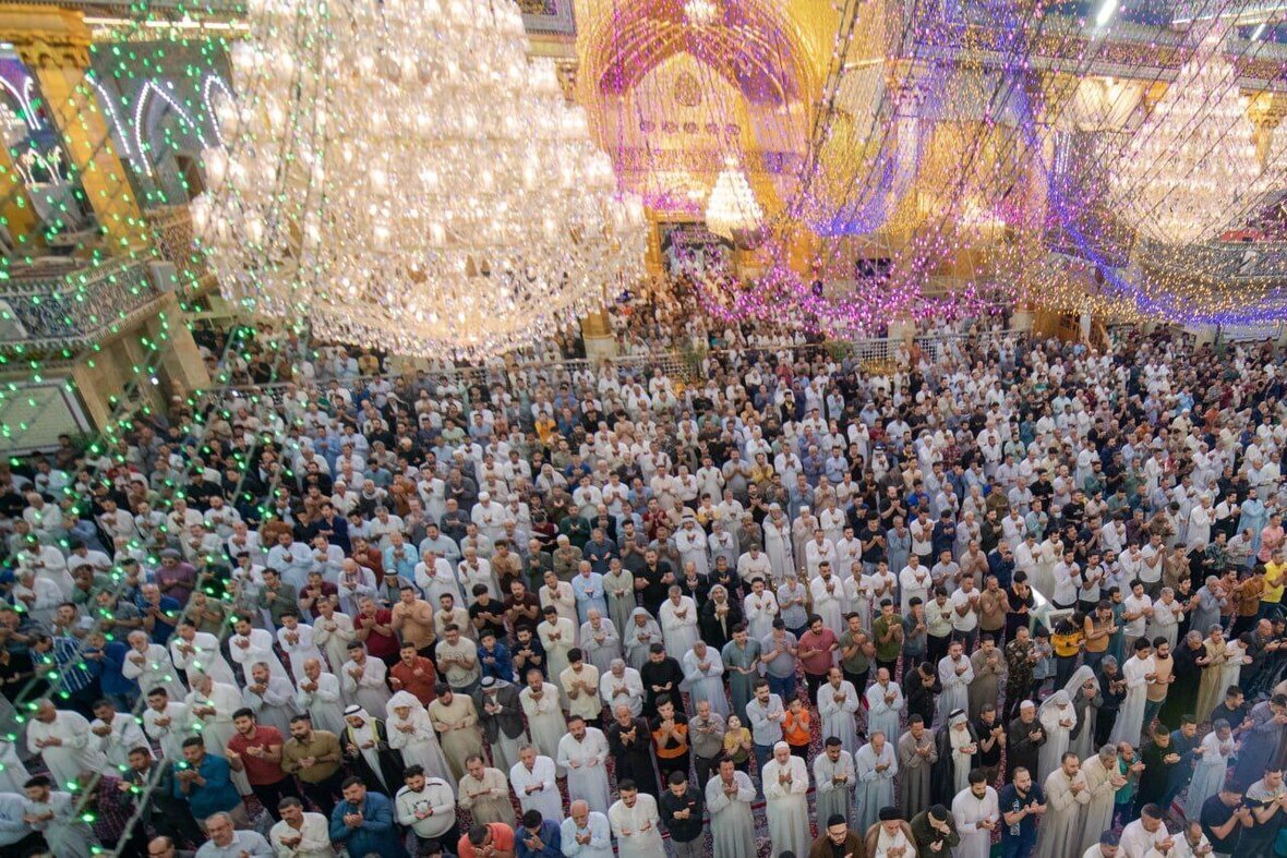 Beynül Haremeyn’de Ramazan Bayramı namazı + video ve foto