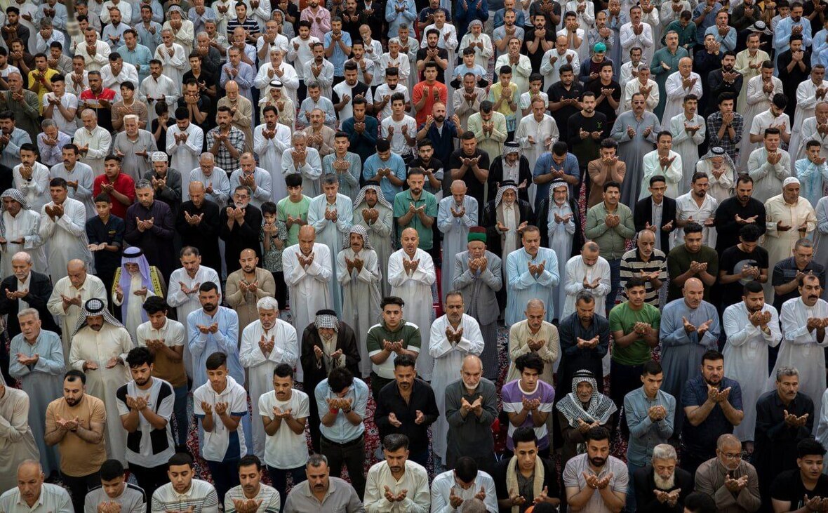 Beynül Haremeyn’de Ramazan Bayramı namazı + video ve foto