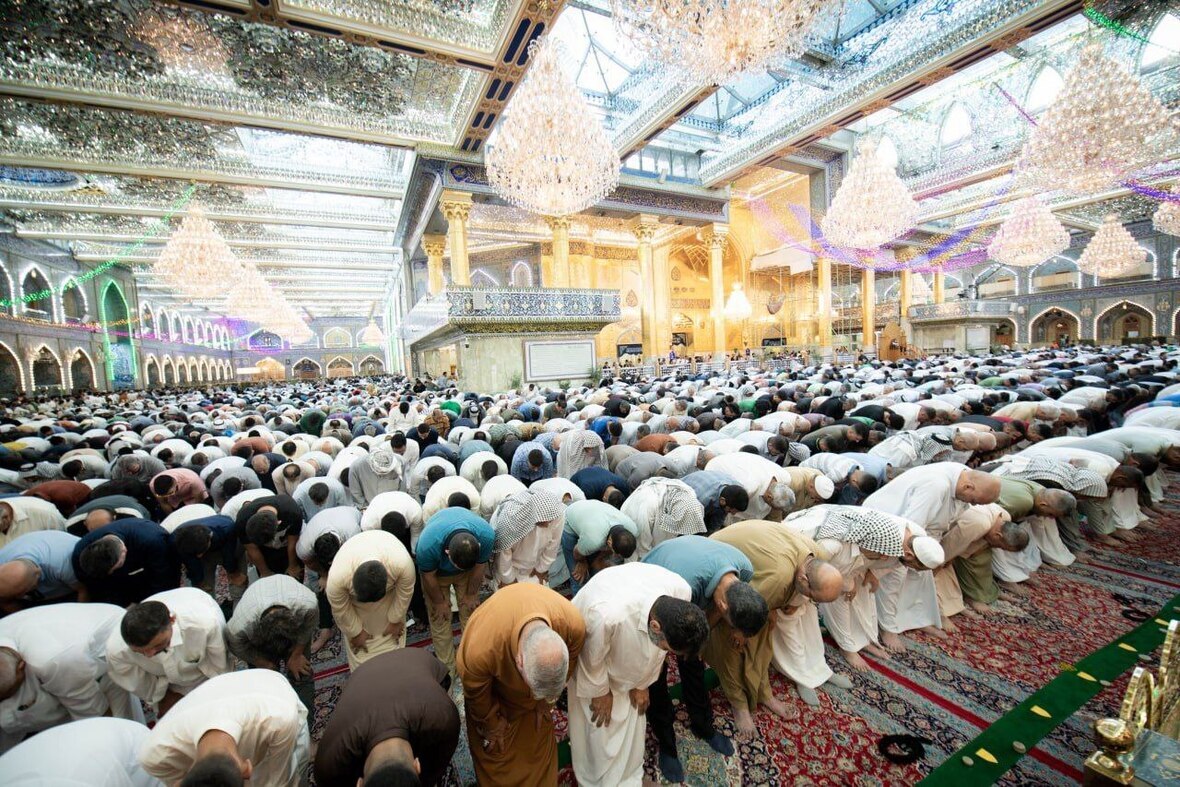 Beynül Haremeyn’de Ramazan Bayramı namazı + video ve foto