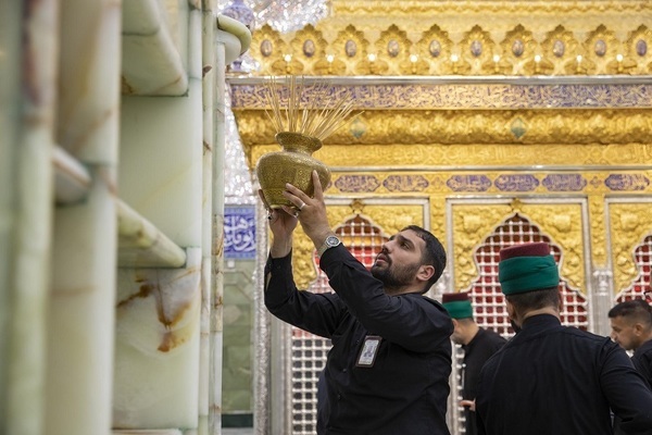 Hz. Abbas'ın haremi arefe günü için hazırlanıyor | Fotoğraf