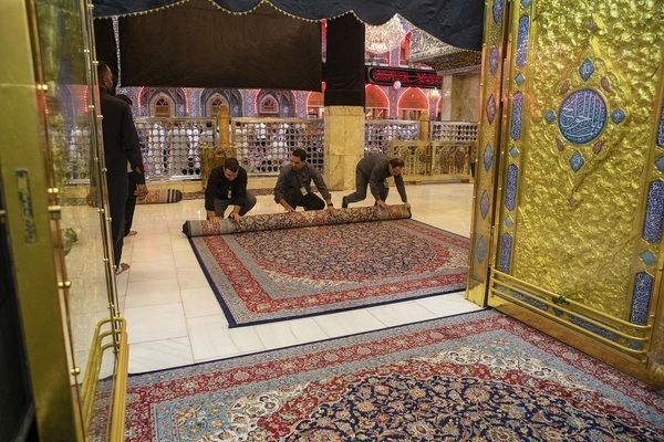 Hz. Abbas'ın haremi arefe günü için hazırlanıyor | Fotoğraf