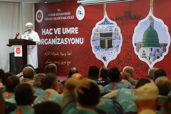 Erbaş: Hac rahmet ve mağfiret iklimidir