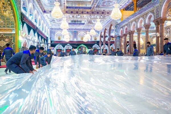 Muharrem ayı için Hz. Hüseyin'in haremi siyaha büründü | Fotoğraf